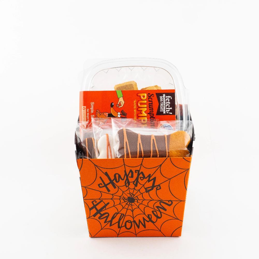 Gourmet dog outlet treats gift basket