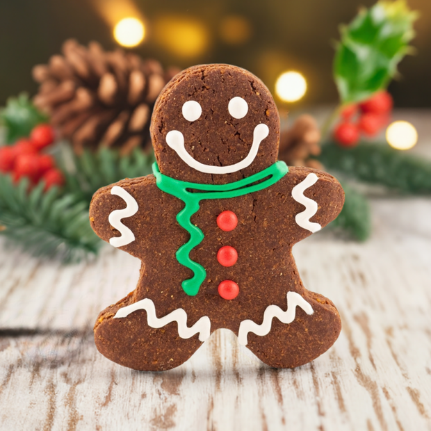 3" Cookie | Gingerbread Man | fetch! Dog Treats™